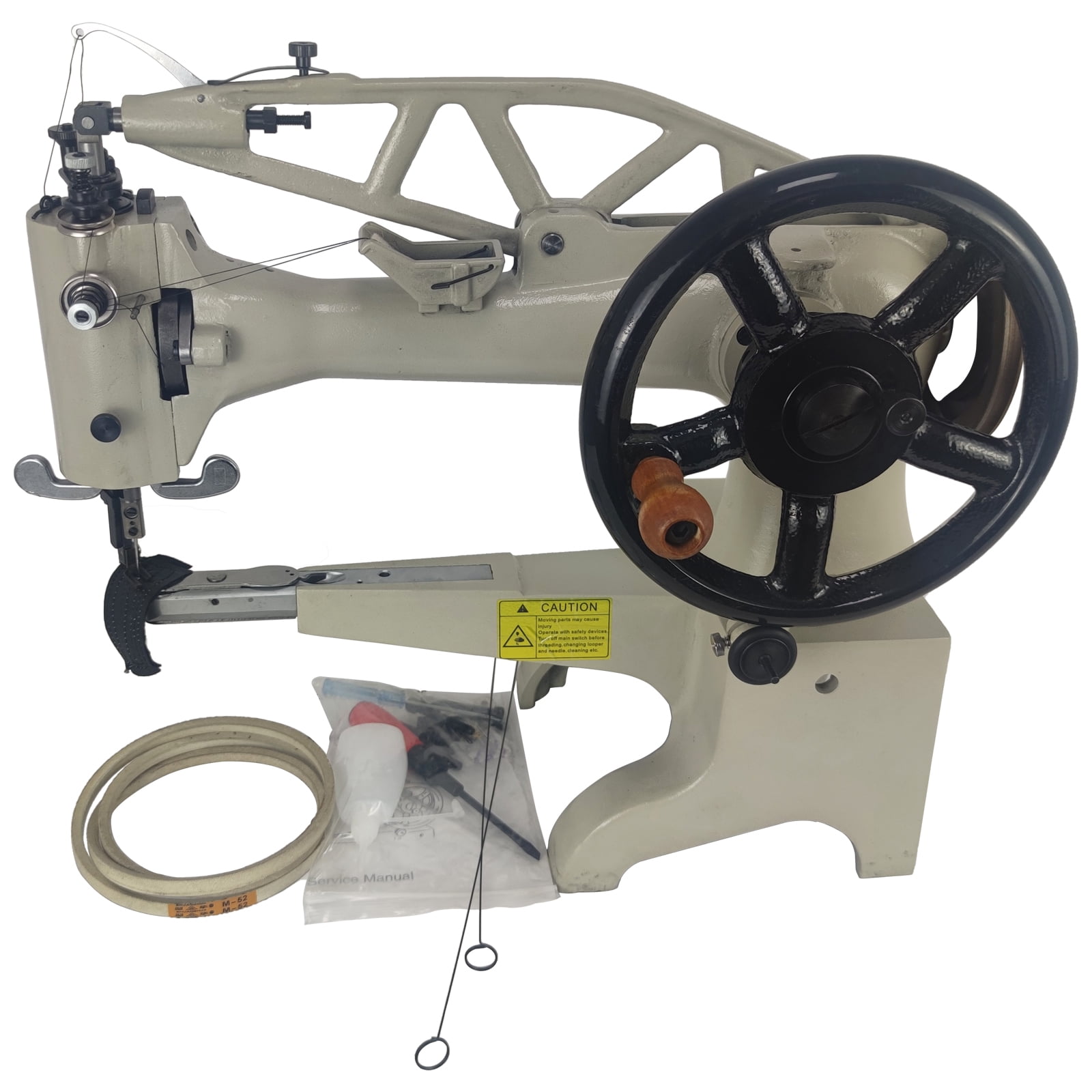 INTSUPERMAI Hand Crank Leather Sewing Machine Shoe Patching Repair