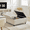 Beige, variant on 35 Inch Large Square Storage Ottoman, Storage Ottoman Coffee Table with Lift Top Linen Ottomans Bench Square Footrest Oversized Upholstered Coffee Table for Living Room Bedroom (Gray)