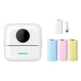 thumbnail image 4 of lionlar Portable Thermal Printer Inkless Sticker Printer for Journal Lists Kids Gift White, 4 of 9