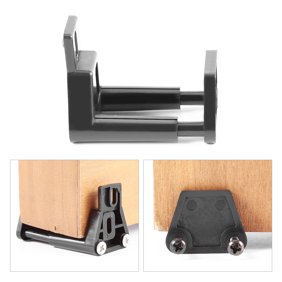 Eecoo Barn Door Floor Guide 1pc Black Steel Hardware Sliding Barn