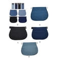 thumbnail image 3 of 8 piezas de pantalones elásticos de maternidad botón cintura pantalones cinturón extensión hebilla herramienta de alargamiento suministros Accesorios de disfraces TYPE3 Azul oscuro 1 pieza Guardurnaity BFH000101-04, 3 of 6