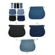 thumbnail image 2 of Jumpingount 8 piezas de pantalones elásticos de maternidad botón cintura pantalones cinturón extensión hebilla herramienta de alargamiento suministros Accesorios de disfraces TYPE1 Azul 1 Pieza Jumpingount BFH000101-02, 2 of 6