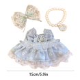 thumbnail image 3 of Ropa de muñecas vestidas para niñas mayores de 3 años Traje de tela suave para jugar Accesorios de disfraces para todas las ocasiones, 3 of 3