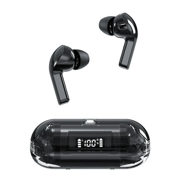 Artículo transparente del indicador digital de las auriculares LED de la cápsula espacial de los auriculares