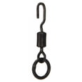 thumbnail image 4 of Advancent Conector de pesca de 20 piezas, giratorio de Metal resistente, cambio rápido, Micro anillos negros, Terminal de línea de aparejos de Pescar, 4 of 6