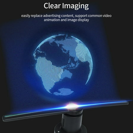 3D Holographic Display LED Fan Advertising Machine Stereo Animated Rotation for Mall Airport Exhibition | Walmart Canada 3D Holographic Display LED Fan Advertising Machine Stereo Animated Rotation for Mall Airport Exhibition | Walmart Canada