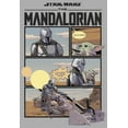 thumbnail image 2 of Boy's Star Wars: The Mandalorian Rescue The Child Graphic Tee Athletic Heather Small, 2 of 5