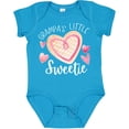 thumbnail image 3 of Inktastic Grampa's Little Sweetie with Pink Heart Cookie Boys or Girls Baby Bodysuit, 3 of 5