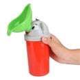 thumbnail image 3 of Baby Portable Urinal Potty Child Emergency Toilet for Toddler Upgrade Baby Car Camping(Red), 3 of 4