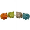 Urban Trends Ceramic Piggy Bank (Set of 4)