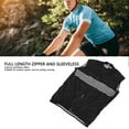 thumbnail image 3 of Road Cycling Vest,Breathable Quick Drying Full Zip Sleeveless Cycling Jersey for Outdoor Running Black, 3 of 7