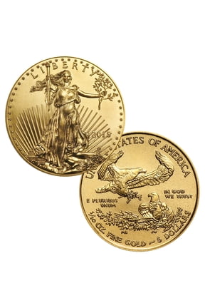 USA $5 1/10oz Gold American Eagle Coin - Brilliant Uncirculated Random Date