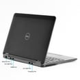 thumbnail image 2 of Restored Dell 12.5'' E7240 Laptop with Intel Core i7-4600U 2.1GHz, 8GB Memory, 256GB Solid State Drive and Windows 10 Pro (Refurbished), 2 of 3