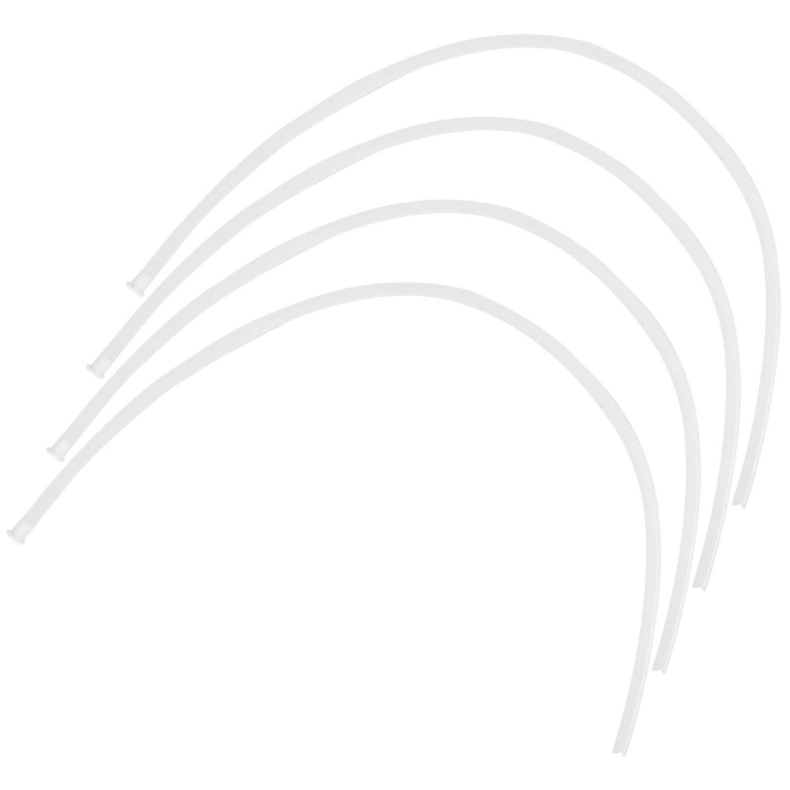 Pawsdot Silicone Tubing Hose Transparent for Water Pump Easy Installation