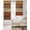 orange, variant on Farmhouse Yellow Brown Black Out Curtains 84 Inch Long for Living Room, Vintage Wooden Striped Blackout Curtain Shade Thermal Insulated Window Curtains Grommet Drapes 42"x84" 2 Panels