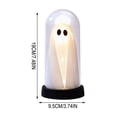 thumbnail image 3 of Orangide Halloween Decor Ghost Night Lamp Creative Spooky Glass Cover Small Night Light Battery Operated Funny Scary Atmosphere for Tabletop, 3 of 8