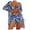 Blue, variant on VBVC Womens 3 Piece Swimsuits Straps Bikini Deep V Sexy Split Swimsuit Set Bikini with Cover Up