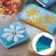 thumbnail image 5 of Paquetes de acolchado de Tela de teñido anudado perfecl 5 uds Azul, 5 of 8