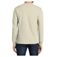thumbnail image 2 of Mafoose Mens Long Sleeve Essential T-Shirt Natural 2X-Large, 2 of 6
