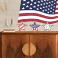thumbnail image 2 of 4th of July Decorations Wooden Stars, Patriotic Memorial Day Star Tiered Tray Decor Set of 3, Fourth of July Red White Blue Decoration for Home Office Table Shelf, 2 of 7