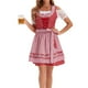 thumbnail image 5 of Vestido de Manga Corta para las Mujeres, Vestido Casual de Cuello en V de Bolsillo de Impresión de Moda Sexy Hecho de Poliéster Ligero para el Verano, Vestido de Verano para las Mujeres, 5 of 6