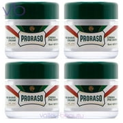 Proraso Green Pre Shave Cream, 15ml | Eucalyptus & Menthol, SET of 4