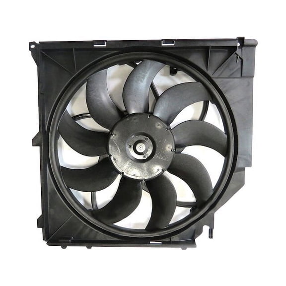 Radiator Fan Assembly - Compatible with 2004 - 2010 BMW X3 2005 2006 2007 2008 2009