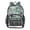 Ornate Sea-fish Quilt Pattern, variant on Clear Backpack Heavy Duty PVC Transparent Backpack for College Workplace, Patriotic Sailboat Pattern