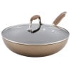 Anolon Advanced Home Hard-Anodized Nonstick Ultimate Pan with Lid 12-Inch Bronze
