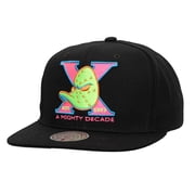 Men's Mitchell & Ness Black Anaheim Ducks Summer Nights Snapback Hat