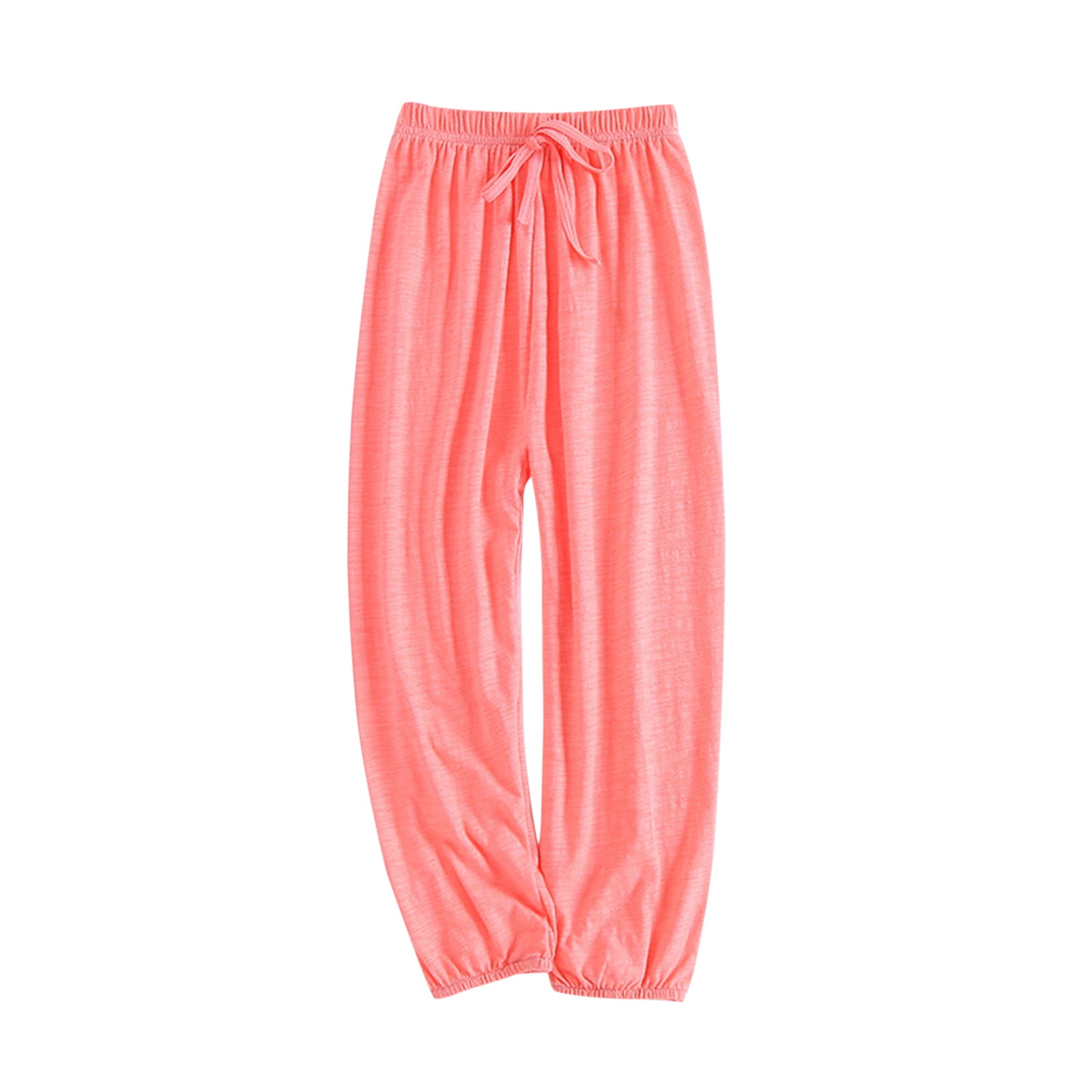 adviicd Girls Athletic Pants Girls Pants Stretchy Loose Fitting Girls Pants Pink 110