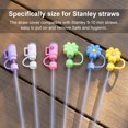 thumbnail image 4 of Cubierta de pajita para taza Stanley, 6 uds., 10MM, tapas de pajita para taza Stanley de 40 y 30 Oz, cubiertas de punta de pajita para accesorios de tazas Stanley, 4 of 4