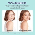 thumbnail image 3 of (Light)Beauty Supreme Creme All-Over Complexion Perfector Long-Lasting Concealer Cream Foundation - Waterproof & Transfer-Resistant Skin Tint, 3 of 5