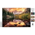 thumbnail image 3 of Buffalo Games 2000-Piece Maroon Lake Reflections Interlocking Jigsaw Puzzle, 3 of 5