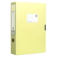 thumbnail image 2 of Thickened Archive Box Plastic File Box Large Capacity Blue Document Contract Storage Data Box, 2 of 9