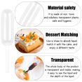 thumbnail image 4 of 100PCS Plastic Squeeze Transfer Pipettes, Squeeze Liquid Transfer Pipettes, Mini Straws Transfer Pipette Liquid For Strawberries Chocolate Cupcakes, Party Decor-Easy Squeeze, 4 of 4