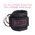 thumbnail image 4 of Almohadilla para mancuernas FITGIRL para sentadillas y cadera Black Leopard, 4 of 4