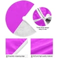 thumbnail image 2 of GZHJMY Solid Color Christmas Tree Skirt Home Decoration Large Round Christmas Tree Skirt for Holiday Party Home Christmas Day Ornaments, 47.2", 2 of 6
