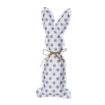 thumbnail image 1 of Muñeco de conejo de Pascua suave, adorno de conejito, juguetes de peluche para decoración del hogar y fiestas. Puntos grises pequeños, 1 of 9