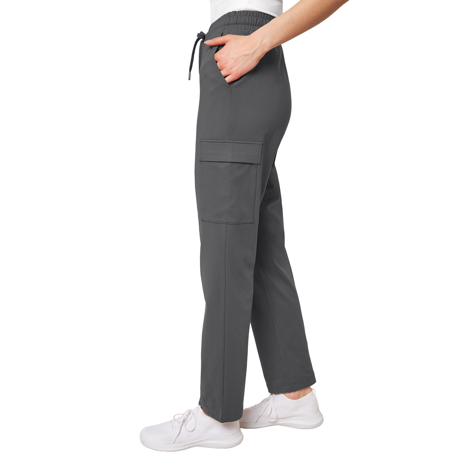 Mondetta Women's Cargo Pocket Straight Leg Pant (Volcanic