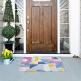 thumbnail image 5 of Yayeee Doormat for Indoor Entrance 32" x 20" Non Slippery Floor Rug, Retro Simple Shapes, 5 of 8