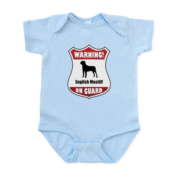CafePress - Mastiff On Guard Infant Bodysuit - Baby Light Bodysuit, Size Newborn - 24 Months
