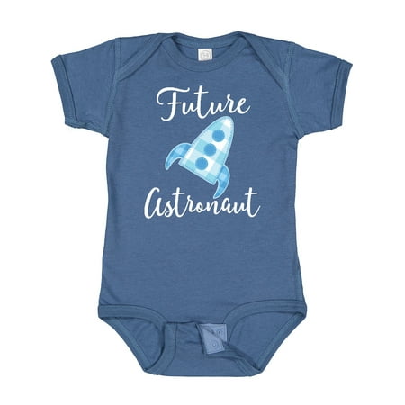 

Inktastic Future Astronaut Spaceship Rocket Childs Gift Baby Boy Bodysuit