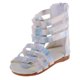 thumbnail image 5 of Zapatos de Muñeca Sandalias Romanas Baoblaze para Ropa de Muñecas American Doll 18 pulgadas Color plata, 5 of 8