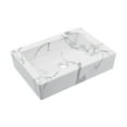 thumbnail image 4 of Voltaire 22" Ceramic Vessel Bathroom Sink in Static White, 4 of 10