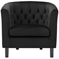 thumbnail image 5 of Modway Prospect Performance Velvet Armchair in Black, 5 of 6