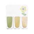 thumbnail image 1 of Riforla Three Color Nail Polish No Baking Quick Drying Set Durable Tearable Water Based Manicure 1ml Nail Polish, 1 of 3