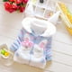 thumbnail image 2 of Abrigo De Invierno Para Niños Pequeños, Chaquetas De Abrigo Para Niños Y Niñas, Abrigo Cálido Con Capucha De Piel Para Bebés, Chaqueta Gruesa, Ropa Cálida, Azul Claro Odeerbi LM103-419, 2 of 5