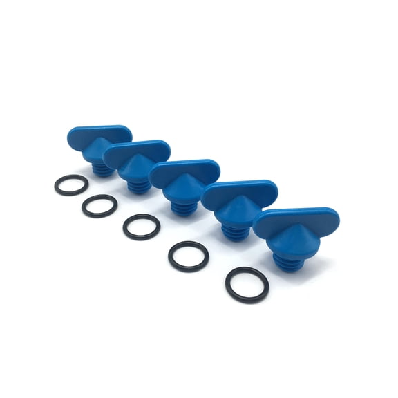 GHmarine 5 PCS Drain Plug for Mercruiser Stern Drive 3.0-8.2 L Motors 22-806608a02