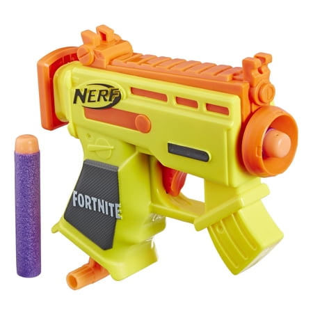 Fortnite Micro AR-L Nerf MicroShots Dart-Firing Blaster, 2 Nerf Darts
